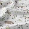 Printed Cotton AUSTRIA White / Natural Multicolored